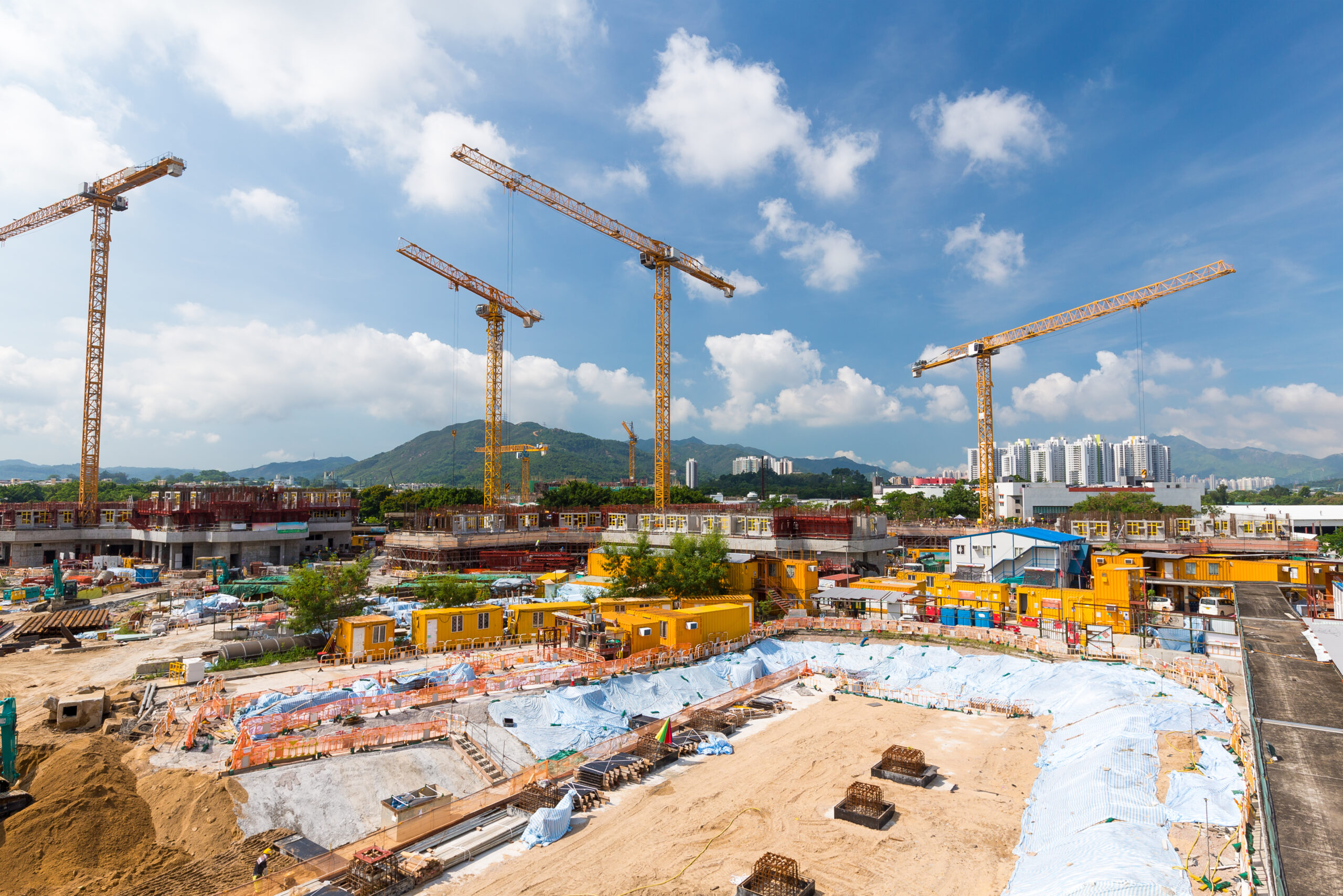 Baustellen-Dokumentation auf Großbaustelle